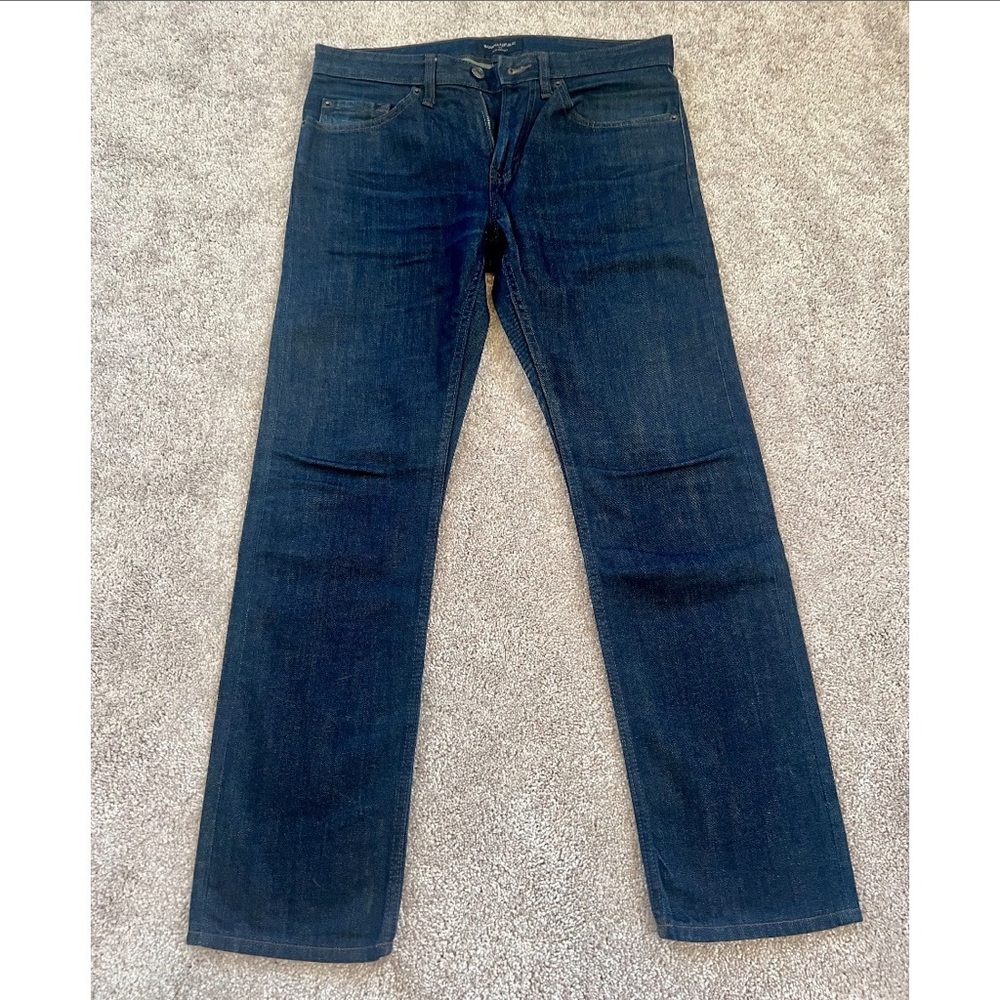 Banana Republic Slim Straight Jean in Dark Indigo